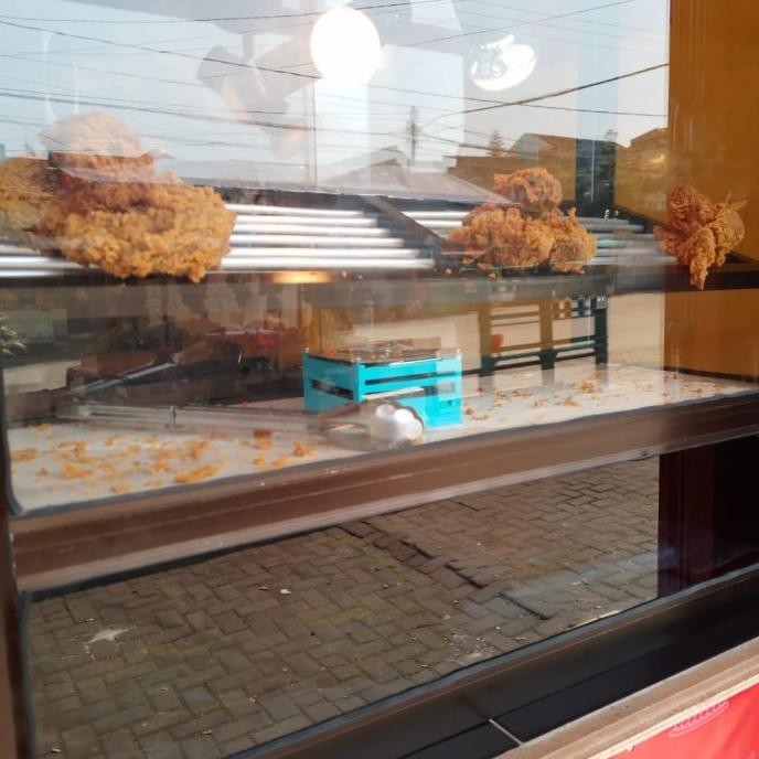 PROMO penghangat gorengan ayam fried chicken food warmer