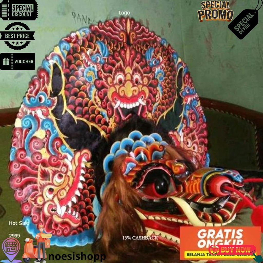 [Promo] Diy Barongan Caplokan Spon Anak Anak - Barongan / Barongan Caplokan Spon Anak Anak | Baronga