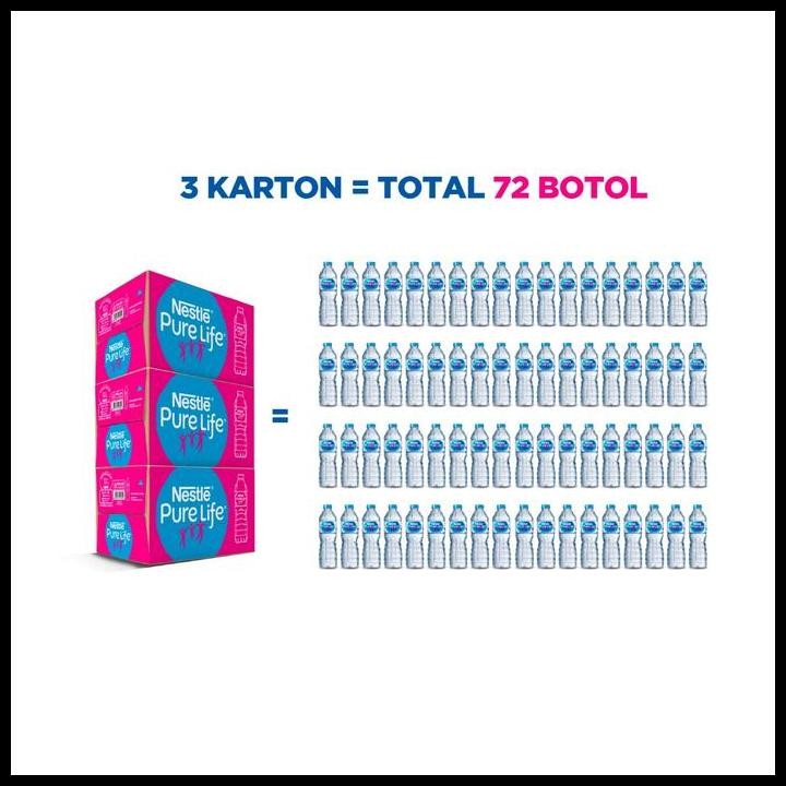 

Nestle Pure Life Air Minum Ukuran 600Ml Original Best Seller