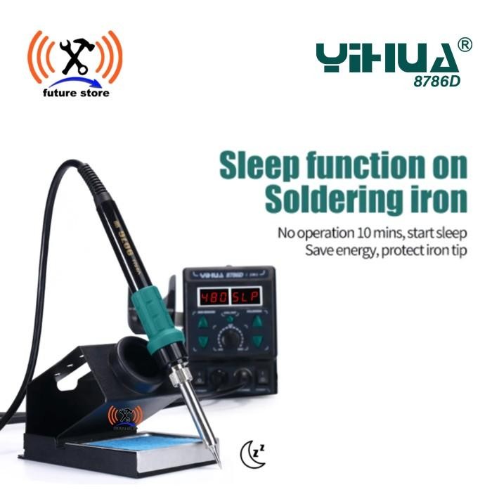 Yihua 8786D - I Solder Uap / Blower 2 In 1 Original Original Dan Terpercaya