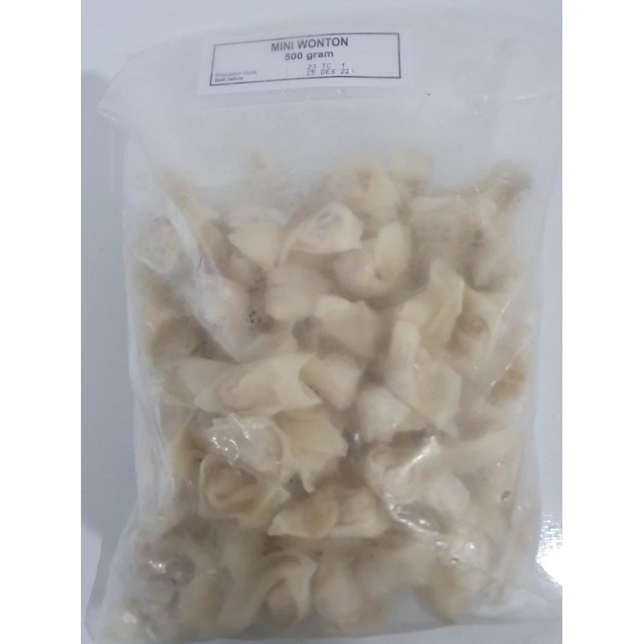 Pangsit mini wonton Bumifood 500gr frozen TS