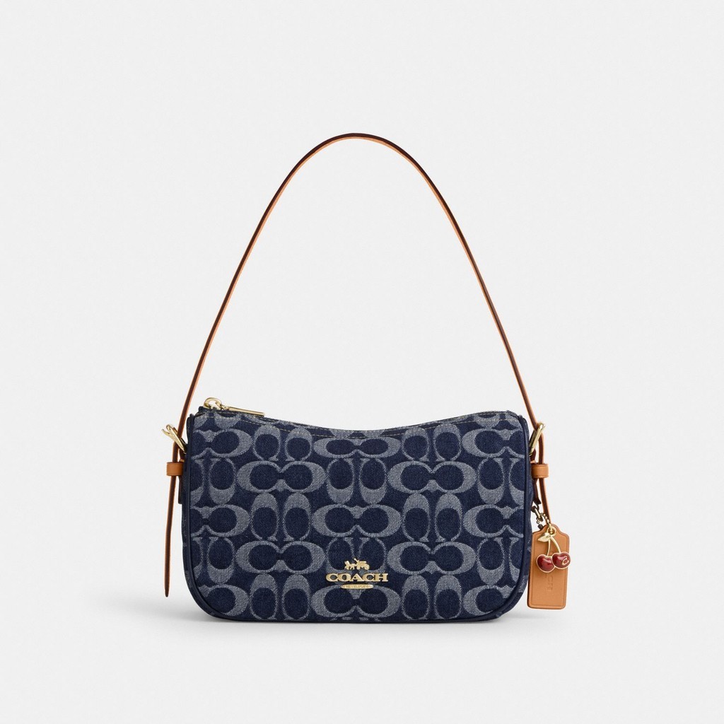 Coach Kailey Shoulder Bag In Signature Denim - Tas Bahu Wanita