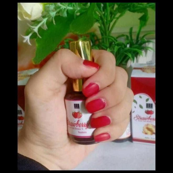 Terlaris Henna Kuku - Kutek Henna Halal | Nail Henna Sah Sholat | Strawberry Nail Henna uk 5ml Brown