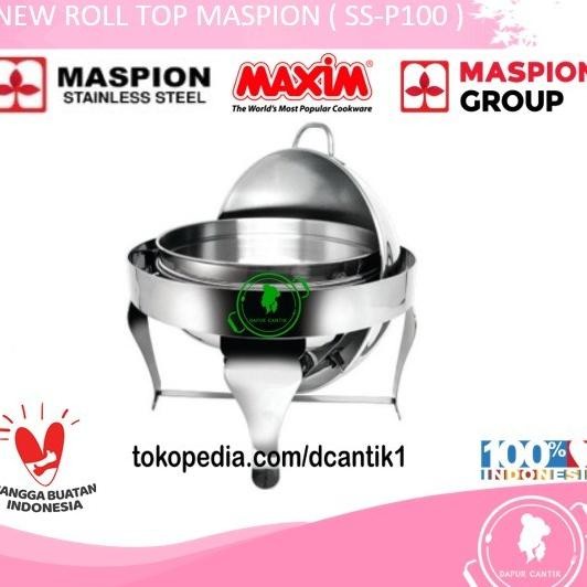ROLL TOP MASPION - PRASMANAN BULAT - STAINLESS STEEL SS-P100