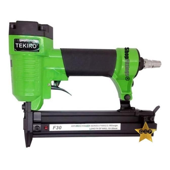 

TEKIRO F30 AIR NAILER GUN F 30 MESIN TEMBAK PAKU MODEL I STAPLER ANGIN ORIGINAL DAN TERPERCAYA