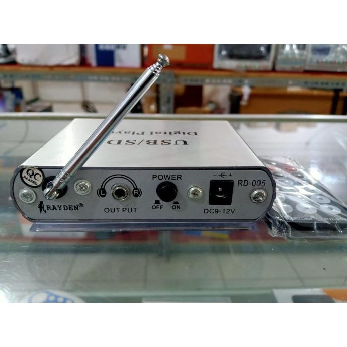 HOT SALE MODUL MP3 PLAYER + RADIO FM USB SD RAYDEN DIGITAL PLAYER RD-005