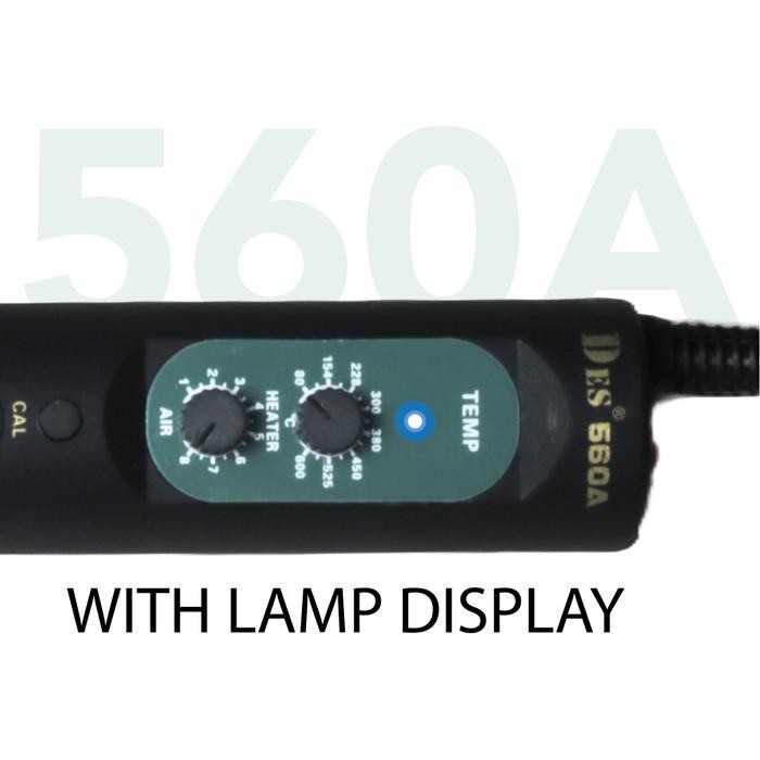 Heat Air Gun Soldering Des-560A Jerman Blower Solder Uap Portable Ori Original Dan Terpercaya