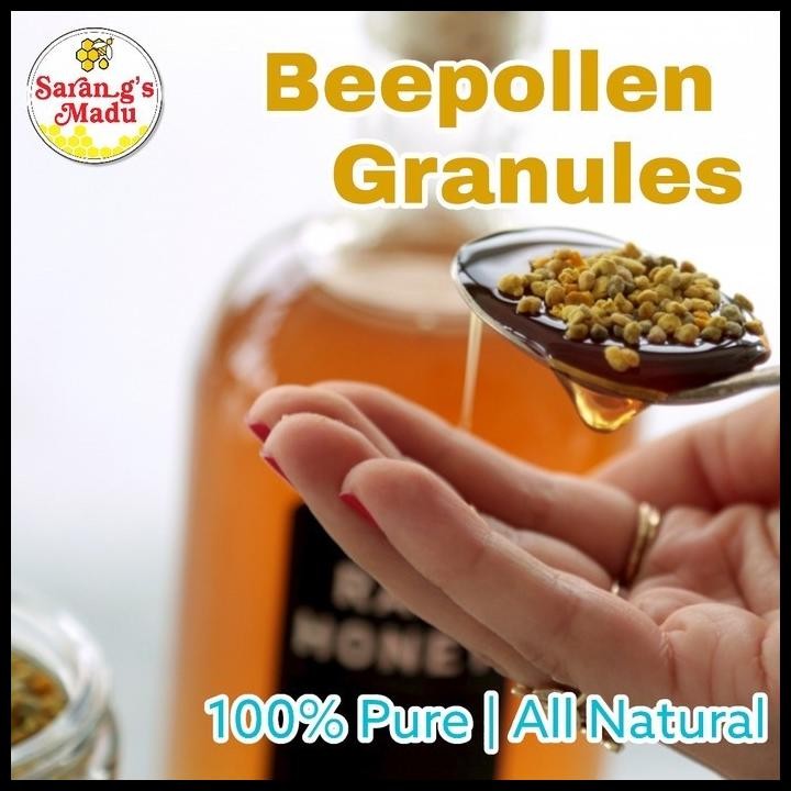 

Bee Pollen Organik Murni Granulles Original Best Seller