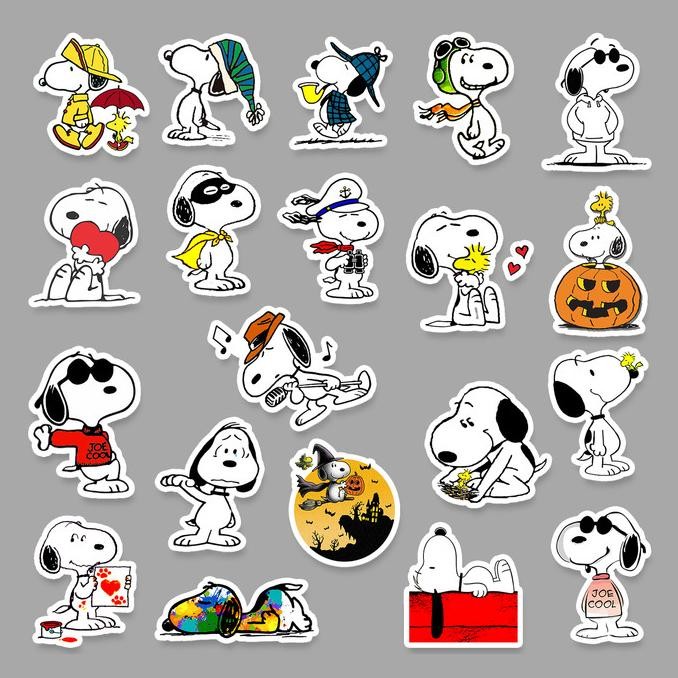 

STICKER PACK TUMBLR - SNOOPY [20 PCS] murah