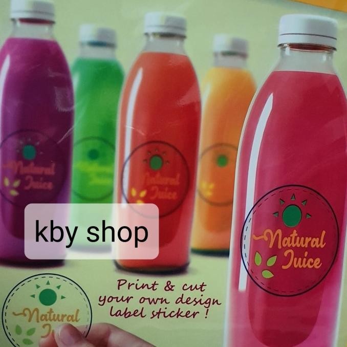 

Kertas Stiker Transparan Anti Air A4 E-PRINT Transparent Sticker murah