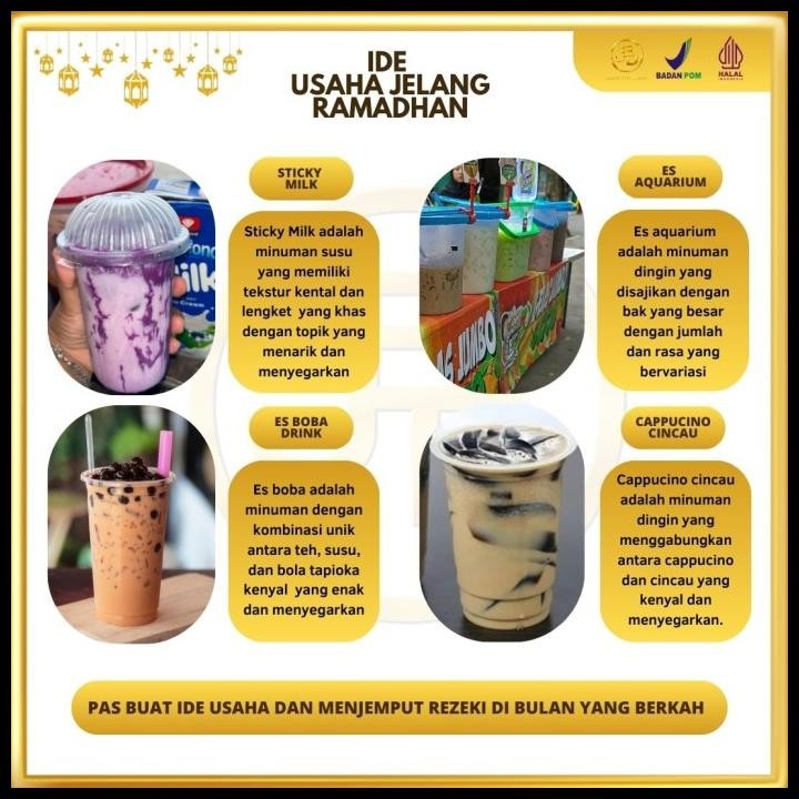 

Bubuk Minuman Premium Cappucino 1Kg || Jakarta Bubble Drink Original Best Seller