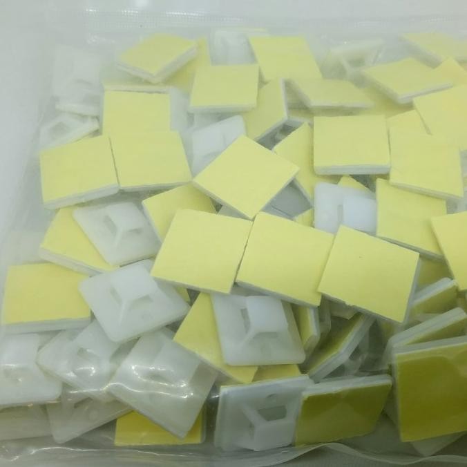 

Cable Tie Mount Size 30 mm Premium Double Tape murah