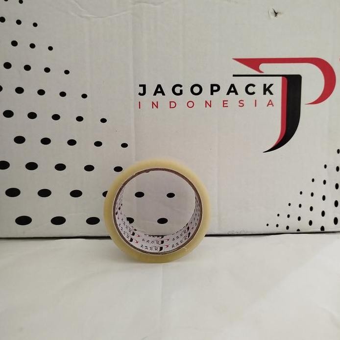 

Paket 10 PCS [ 6+4] - Lakban Bening Ekonomis 45 x 90 yard - Lakban Packing - Jago Pack Indonesia murah