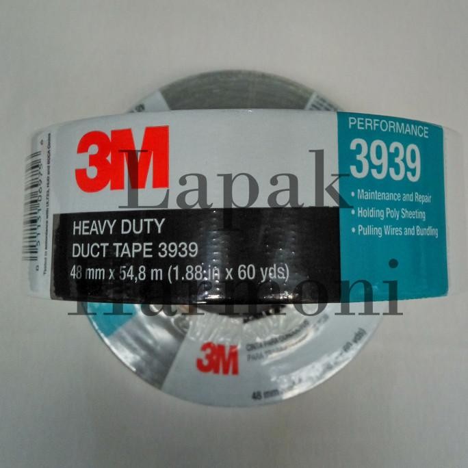 Lakban Silver / Duct Tape 3M 3939 murah
