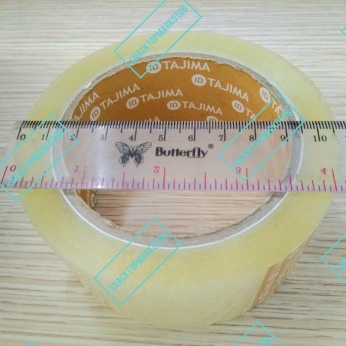 

Lakban Bening Coklat 2Inch (45mm) 100Yards Tajima Yellow Core Per Dus murah