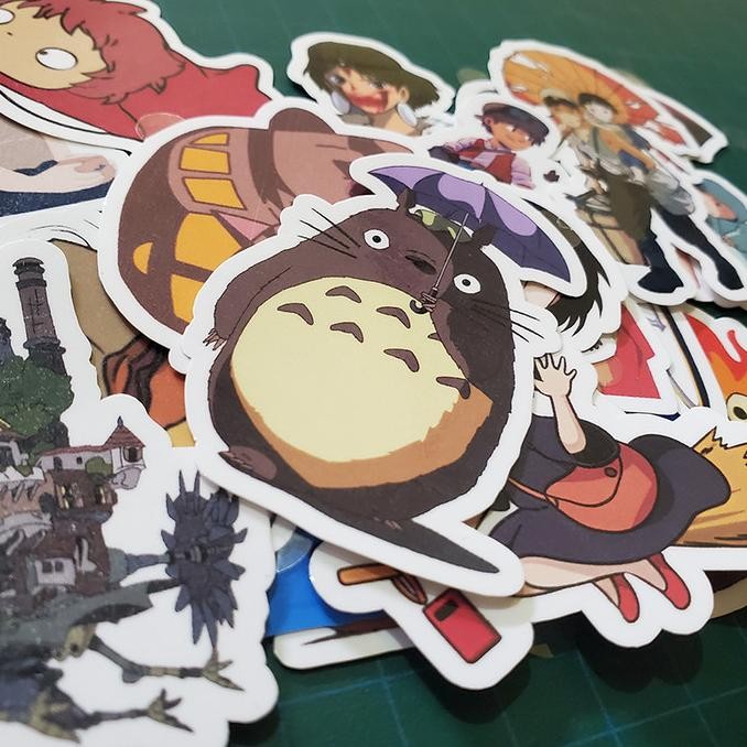 

STICKER PACK - STUDIO GHIBLI | STICKER KOPER STICKER TUMBLER STICKER LAPTOP HELM HANDPHONE murah