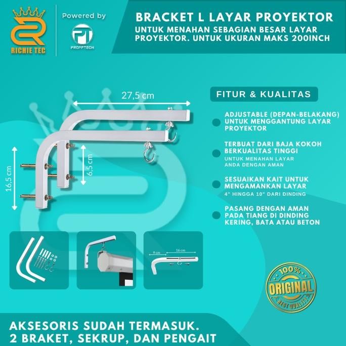 Bracket Layar Proyektor/ Screen Proyektor. Rc Co