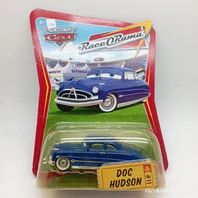 Grosir Disney Pixar Cars Race Orama Doc Hudson Mattel Diecast 1:55