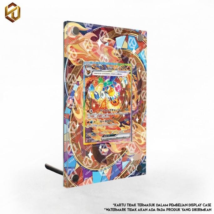 Promo Flareon Ex Sar Terastal Festival - Pokemon Extended Art Display Case - Legacy Vault