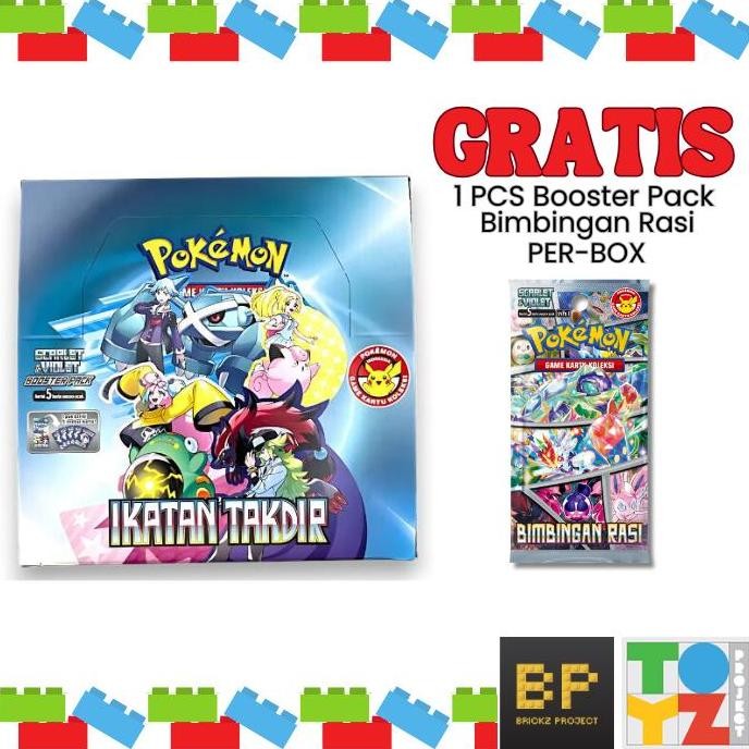 Murah Pokemon Ikatan Takdir Booster Box Sv9S - Pokemon Tcg Indonesia