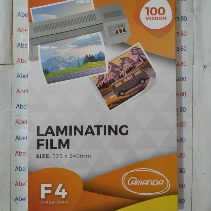 

laminating Plastik Folio Amanda