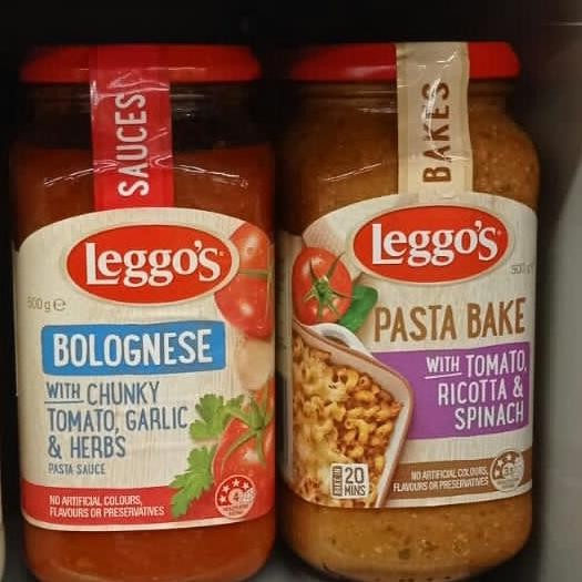 

Ready stock] leggos bolognese / pasta bake 500gr