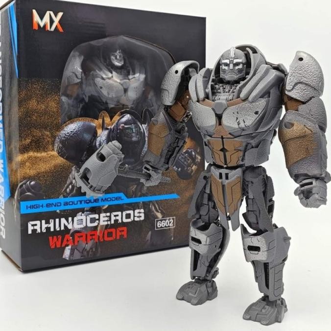 Grosir Mx 6602 Rhinoceros Warrior Rhinox Mainan Robot Badak Tf Rise Of The Beast