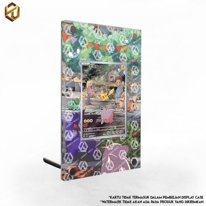 Promo Pikachu Ar 151 - Pokemon Extended Art Display Case - Legacy Vault