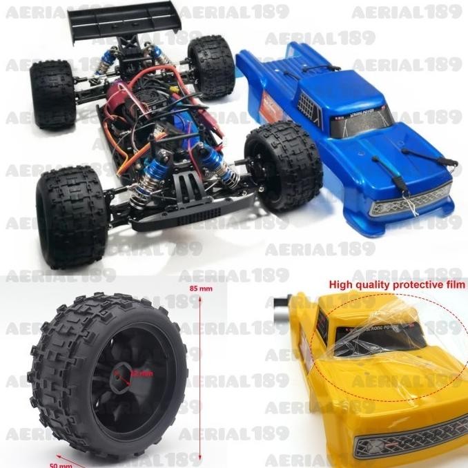 Murah Body Rc Wltoys Buggy 1/12 124016 124017 124018 124019 124007 Monster
