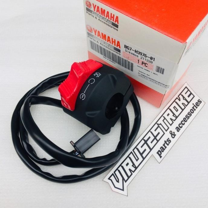 BRG BARU Holder Saklar Kanan Tombol Stater Yamaha Xabre Ori BG7-H3976-01