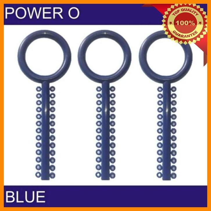 [DEN] POWER O A O BLUE ( 21 ) KARET BEHEL BIRU DONGKER ISI 10 STICK