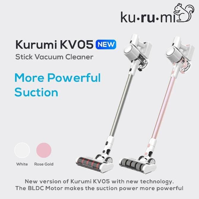 Murah KURUMI KV 05 Cordless Stick Vacuum Cleaner Non COD