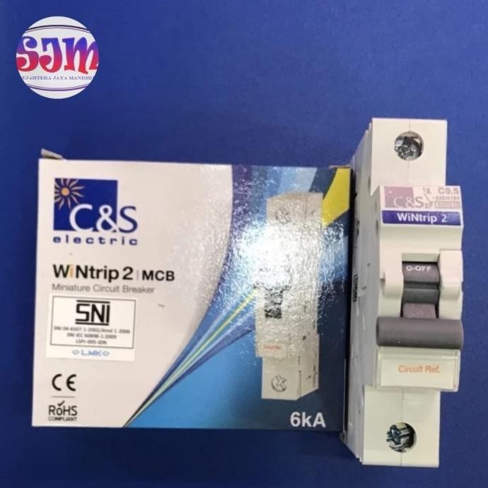 Promo MCB C&S 0,5A 0,5 Ampere COD