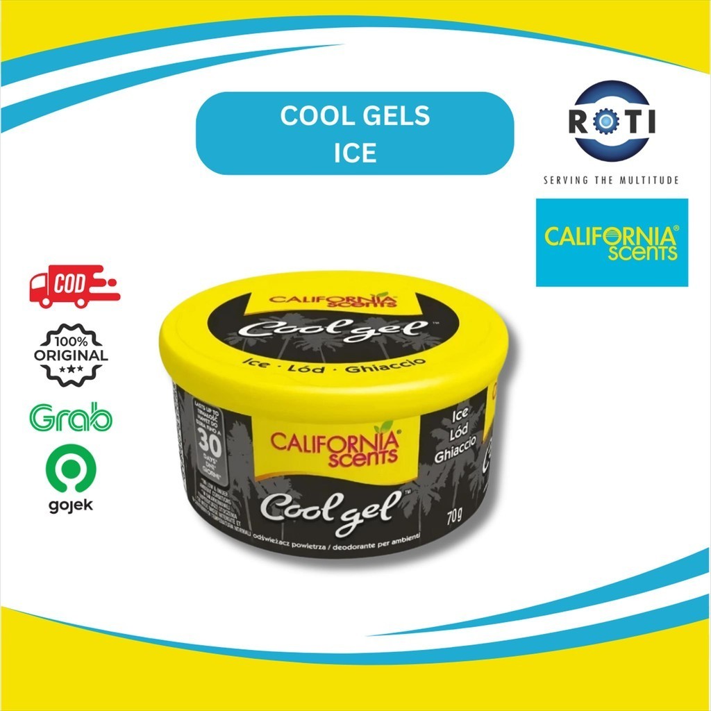 PARFUM MOBIL CALIFORNIA SCENT COOL GELS ICE PENGHARUM MOBIL