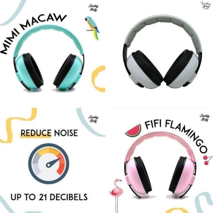 Sunday Baby Protective Baby Earmuff untuk melindungi pendengaran bayi