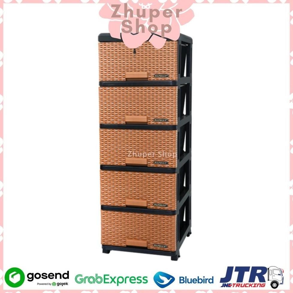 RAK LACI NAPOLLY 4 susun 5 susun KUNCI Contac 400 K1 // Contac 500 K1