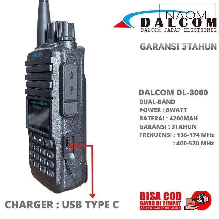 Baru Ht Dalcom Japan Dl-8000 Triband