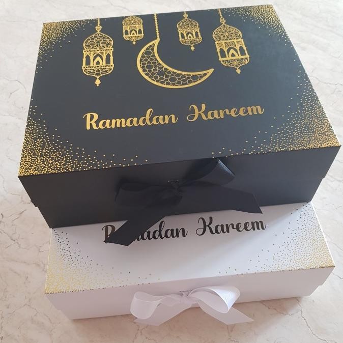 

(GB24) Kotak Rigid/Gift Box Lebaran/Idul Fitri/Hamper murah