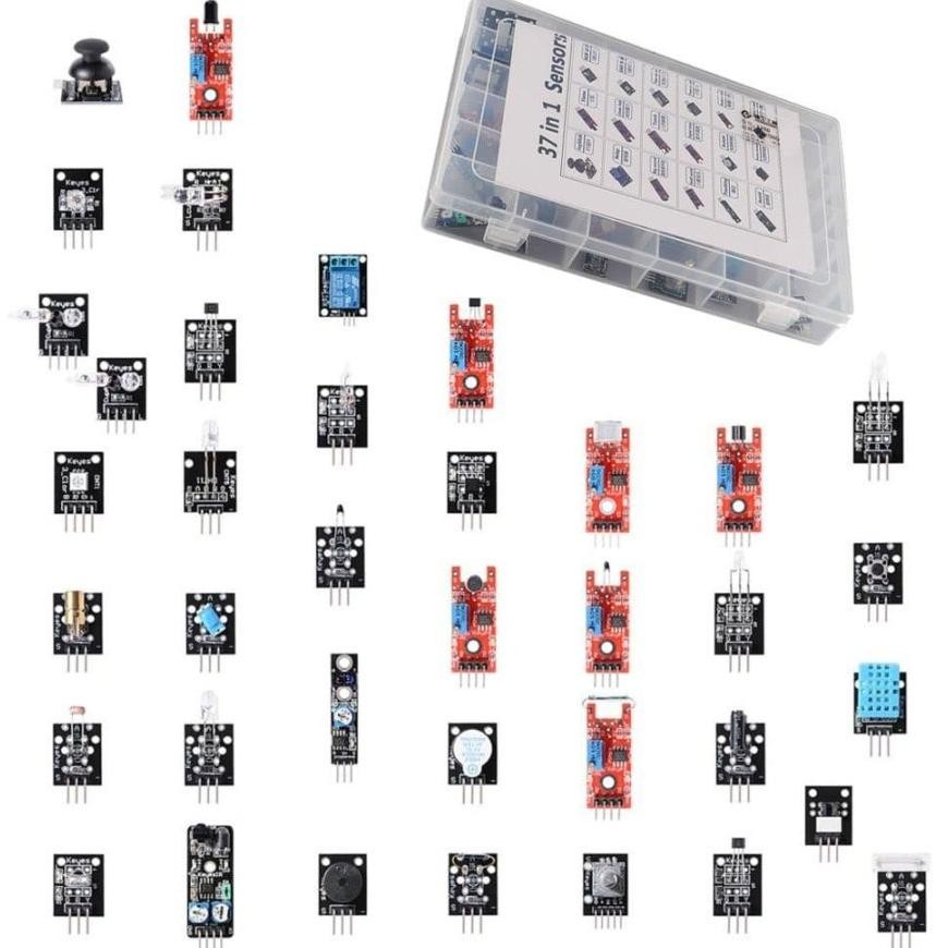 PAKET MODUL SENSOR KIT FOR ARDUINO & RASPBERYY 37 IN 1 murah
