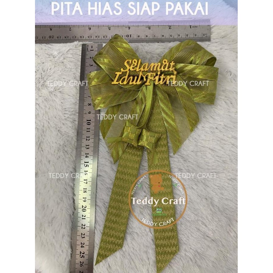 

Pita Hias Siap Pakai Unik Ketupat Selamat Idul Fitri Lebaran Hampers murah