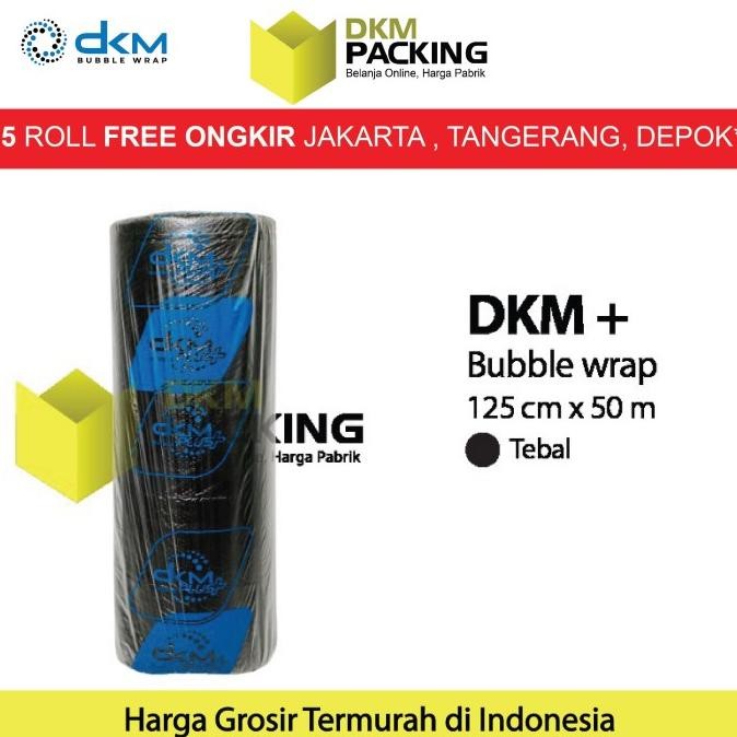 

Bubblewrap 125cm x 50m Plastik Bubble Wrap HITAM BUBLE PREMIUM /ROLL murah