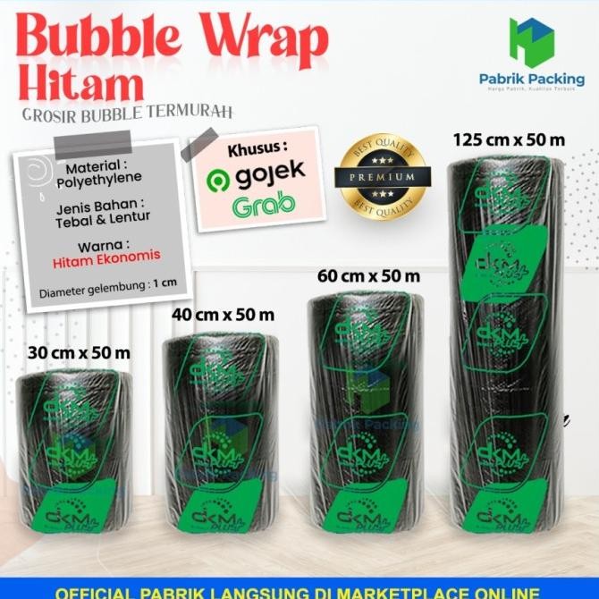 

PLASTIK BUBBLE WRAP 40 CM x 50 M PREMIUM DELKOMAS TERMURAH murah