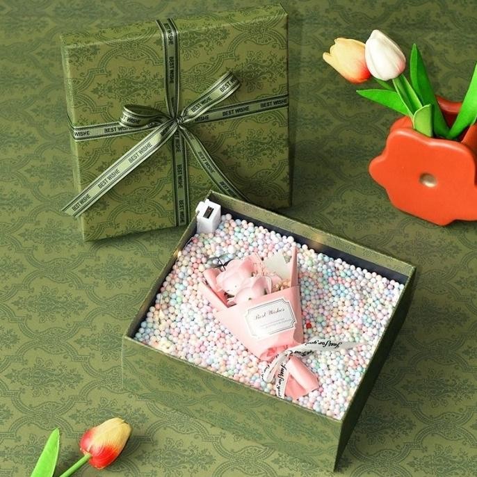 

kotak hampers idul fitri lebaran kotak cookies kue kering box brownies murah