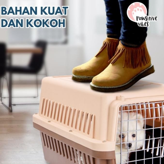 Sale Pet Cargo Jumbo - Kandang Anjing Kucing Kelinci Musang Ukuran Besar