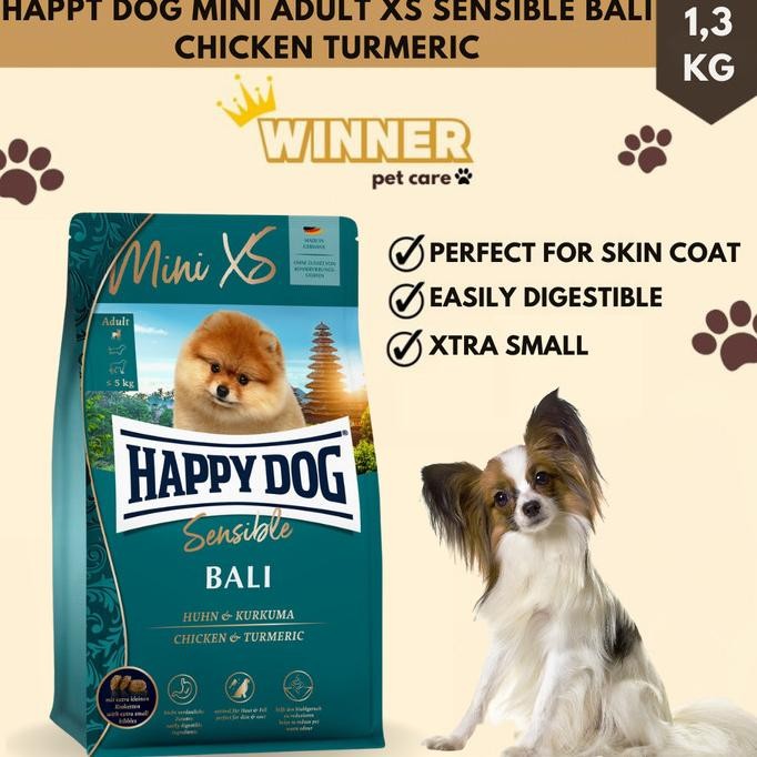 Murah Happy Dog Mini Xs Sensible Bali Freshpack 1,3Kg