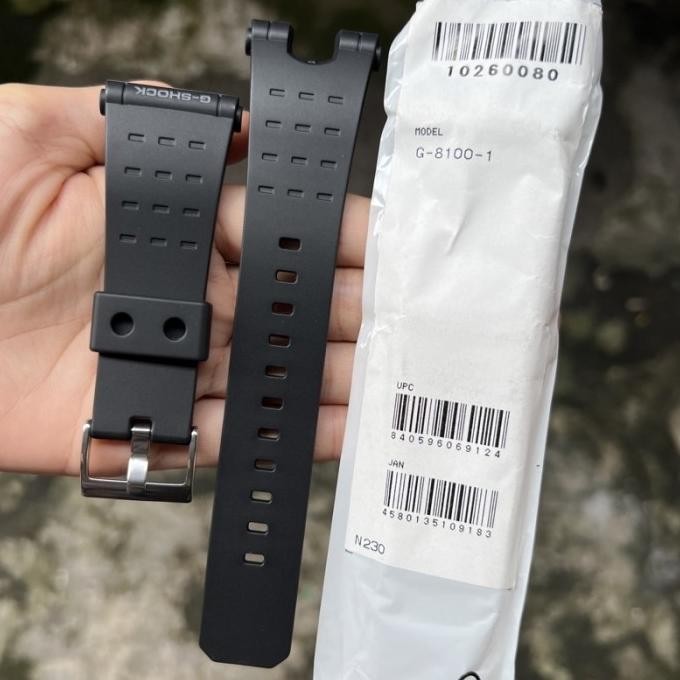 Strap tali jam tangan casio g-shock original G-8100 1A band G 8100 murah