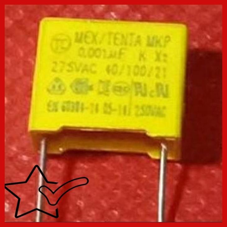 [DRE] GROSIR Kapasitor MKM MKP 0.001uf 0.001 0,001uf 1nf 275v 275volt 102k