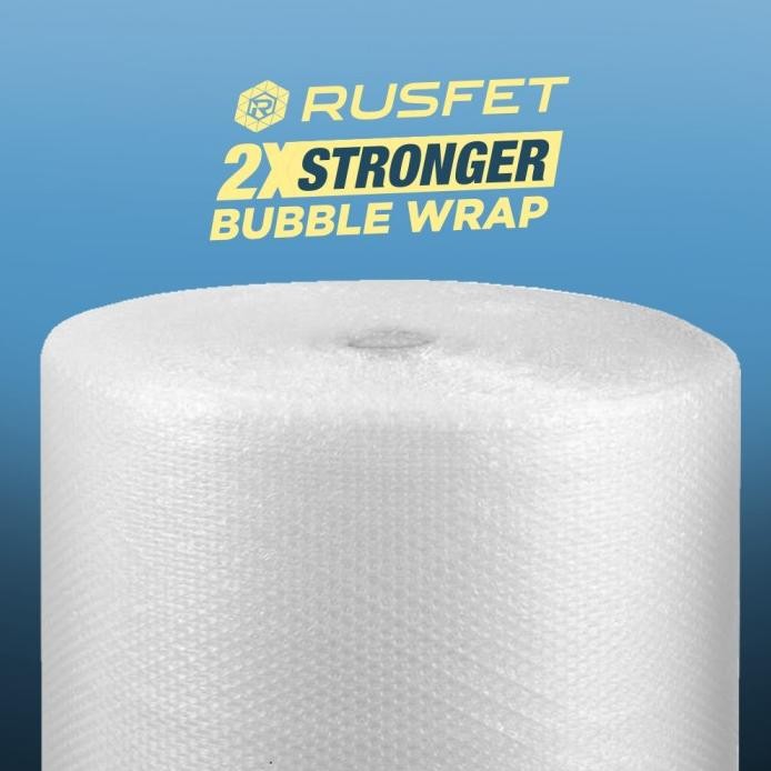 

Babel/Buble/Bubble Wrap Bening Tebal Premium 40cm x 50m Bubble Rusfet murah