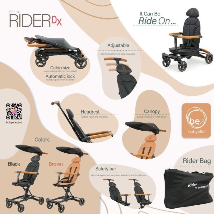 Sale Stroller Babyelle Rider Dx