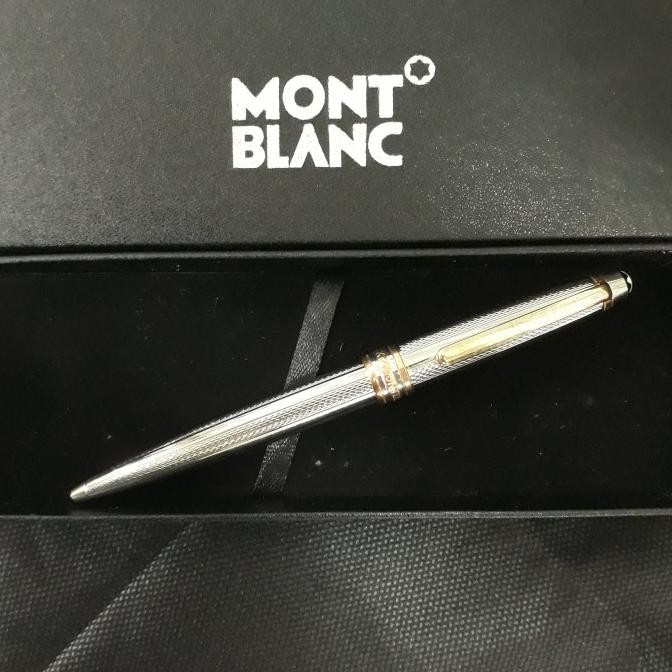 

TERBARU - Ballpoint Mewah Exlusive Keren Pulpen Tanda Tangan Monblanc Silver gold clip Bp Exlusive Masuk Refill Ori Stationery